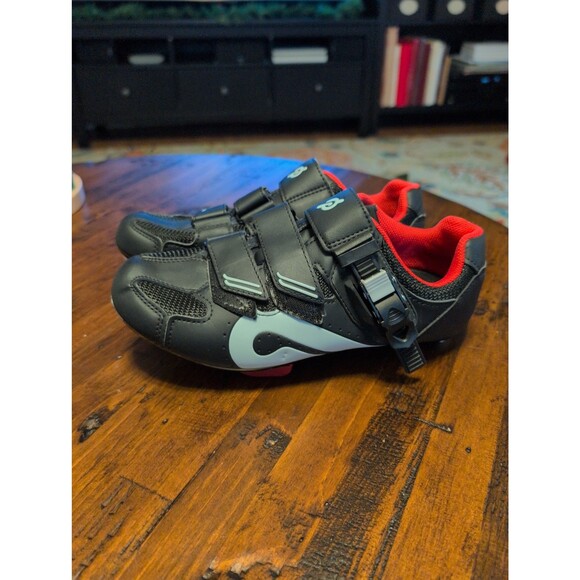 EUC Peloton cycling bike shoes with look delta cleats EU 38 US women's 7 - Picture 3 of 7